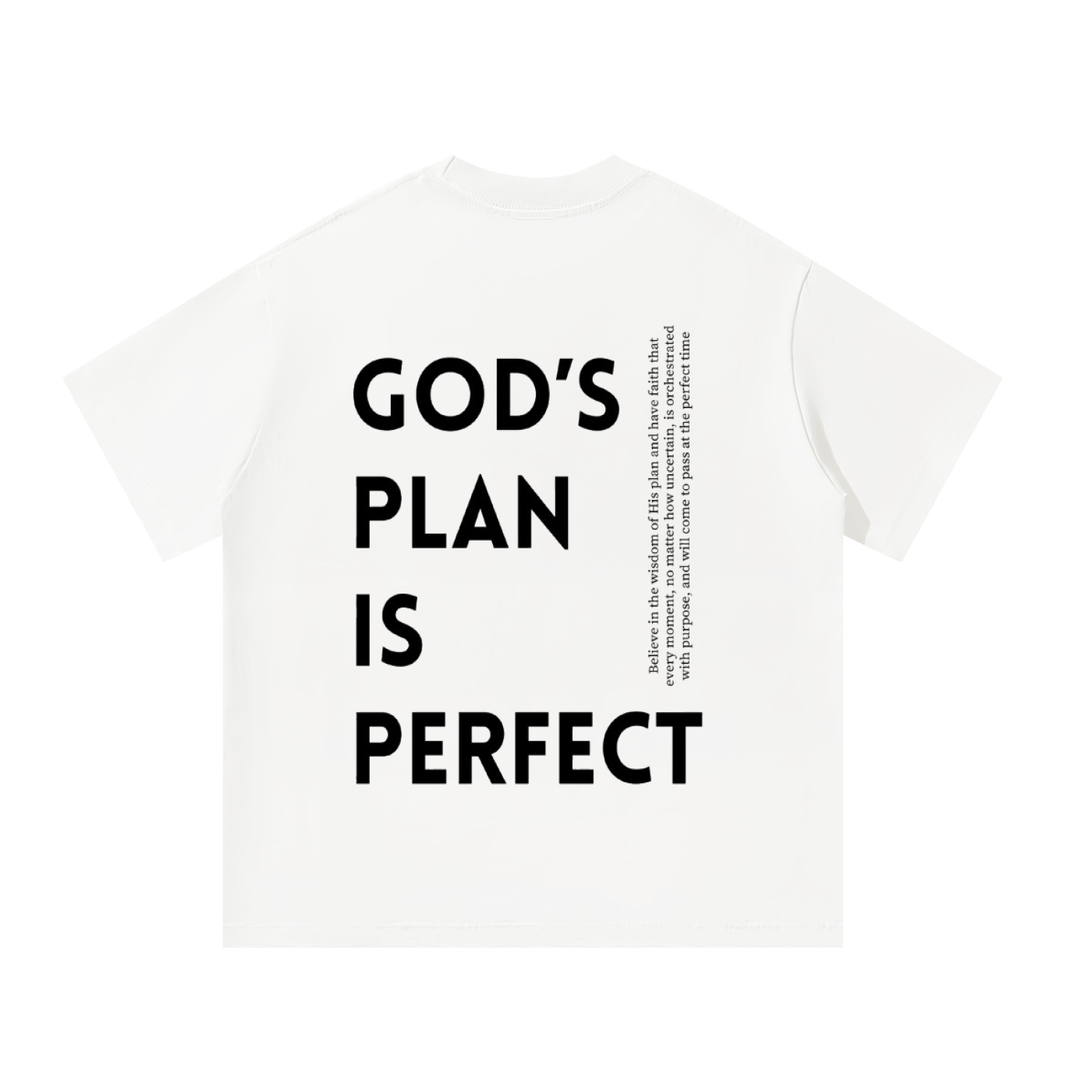 Gods Plan Oversize — Tee