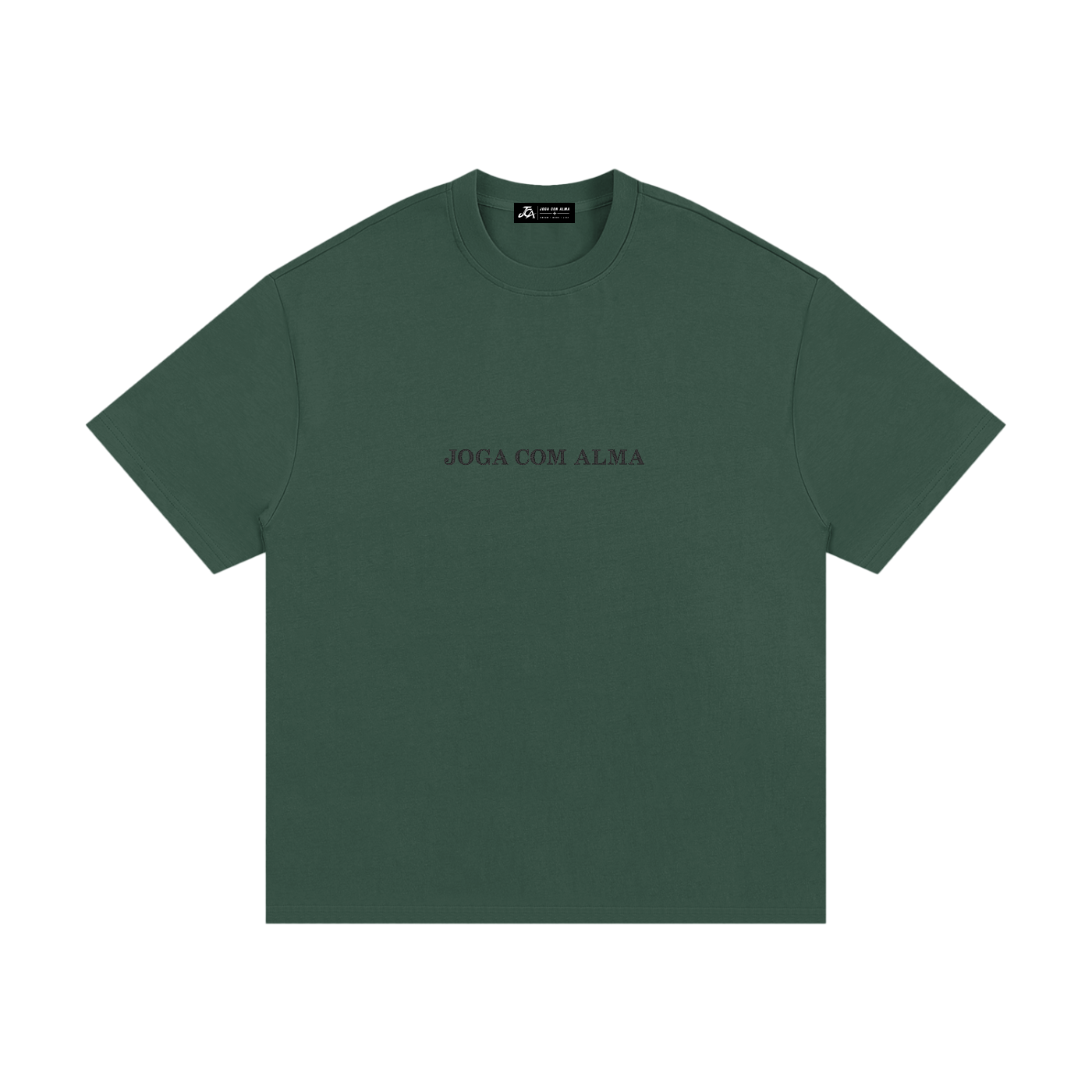 Joga Com Alma — Embroidered Tee