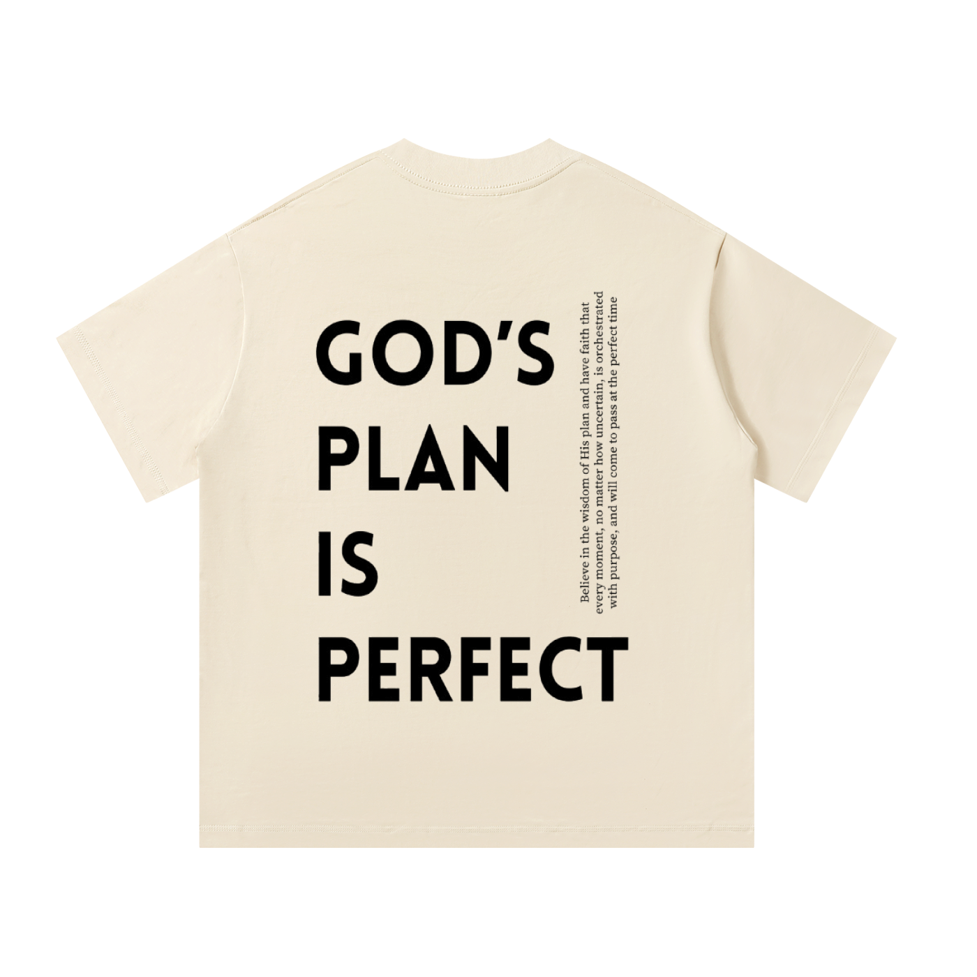 Gods Plan Oversize — Tee