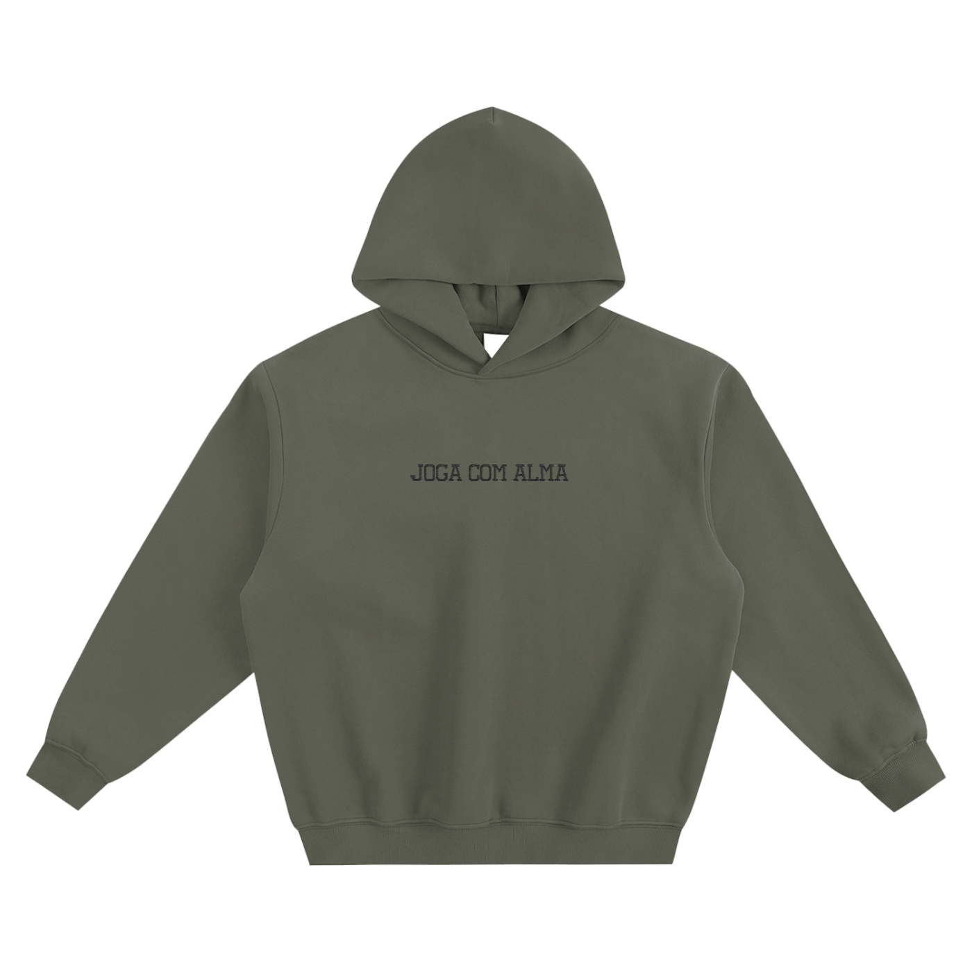 Joga Com Alma — Embroidered Hoodie